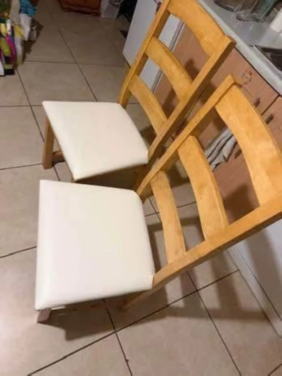 2 dining chairs - Image 1