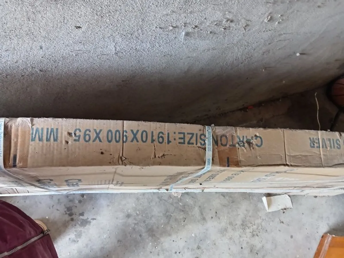 Silver Bi fold shower door - Image 2