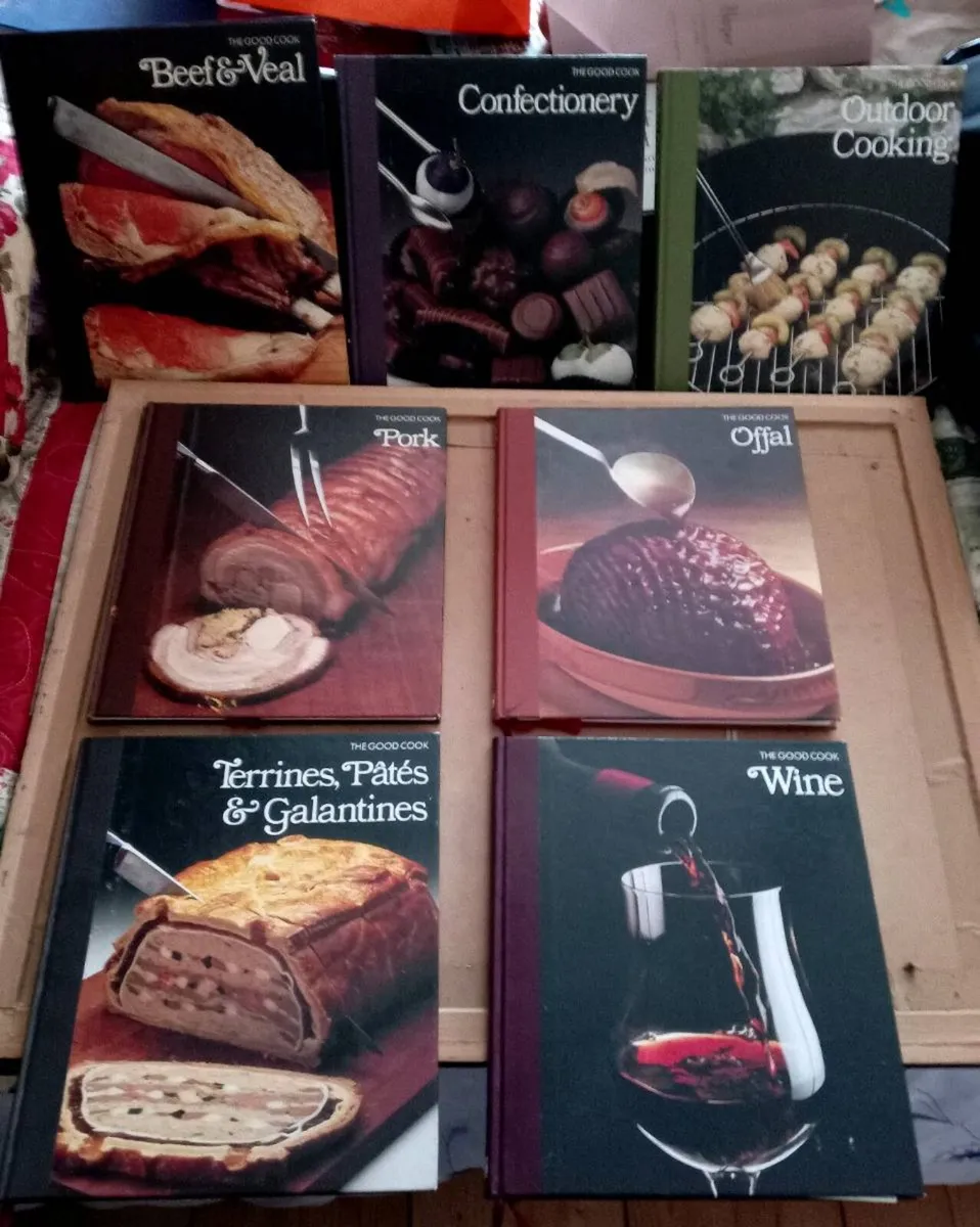 Joblot of 7 The Good Cook Vintage Books - Image 1
