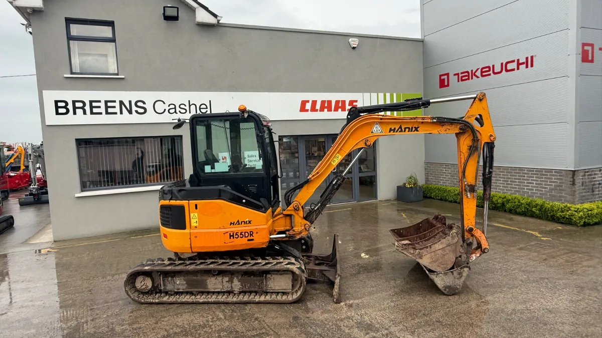 Hanix H55DR Mini Digger - Image 3