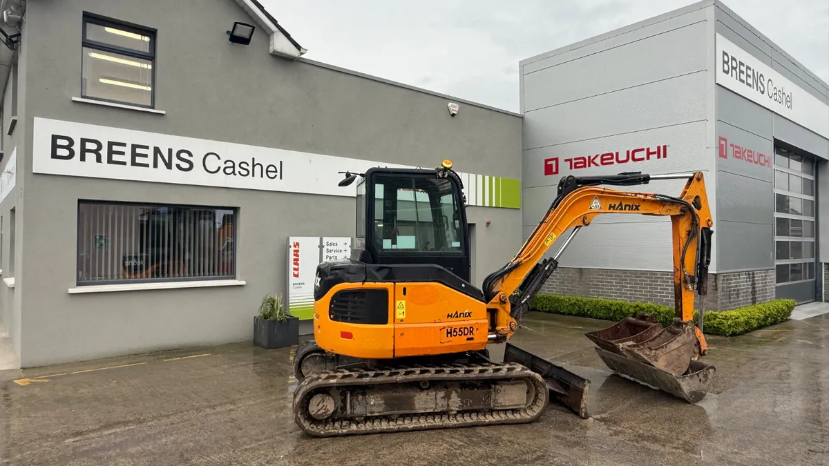 Hanix H55DR Mini Digger - Image 1
