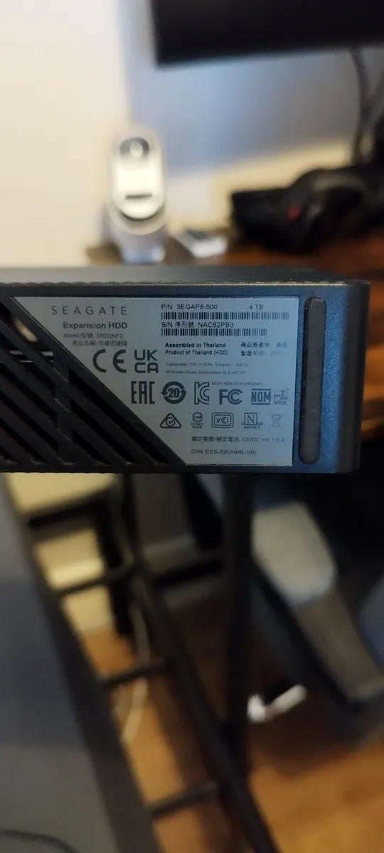 Seagate 4TB External Hard Drive - Image 1