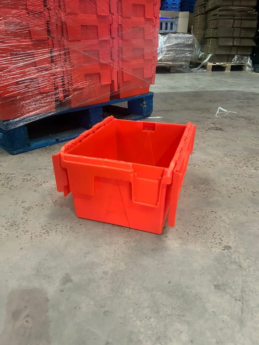 5x storage tote boxes - Image 1