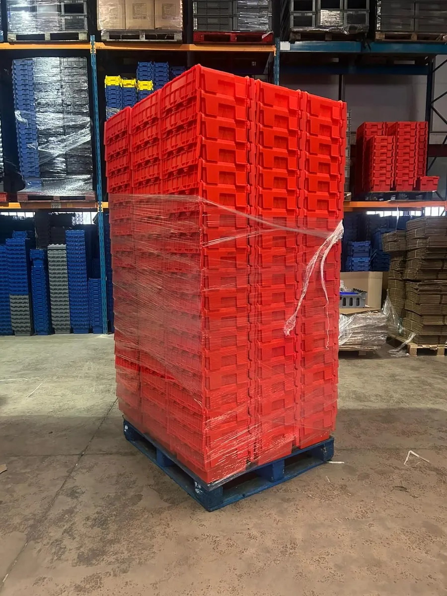 5x storage tote boxes - Image 2