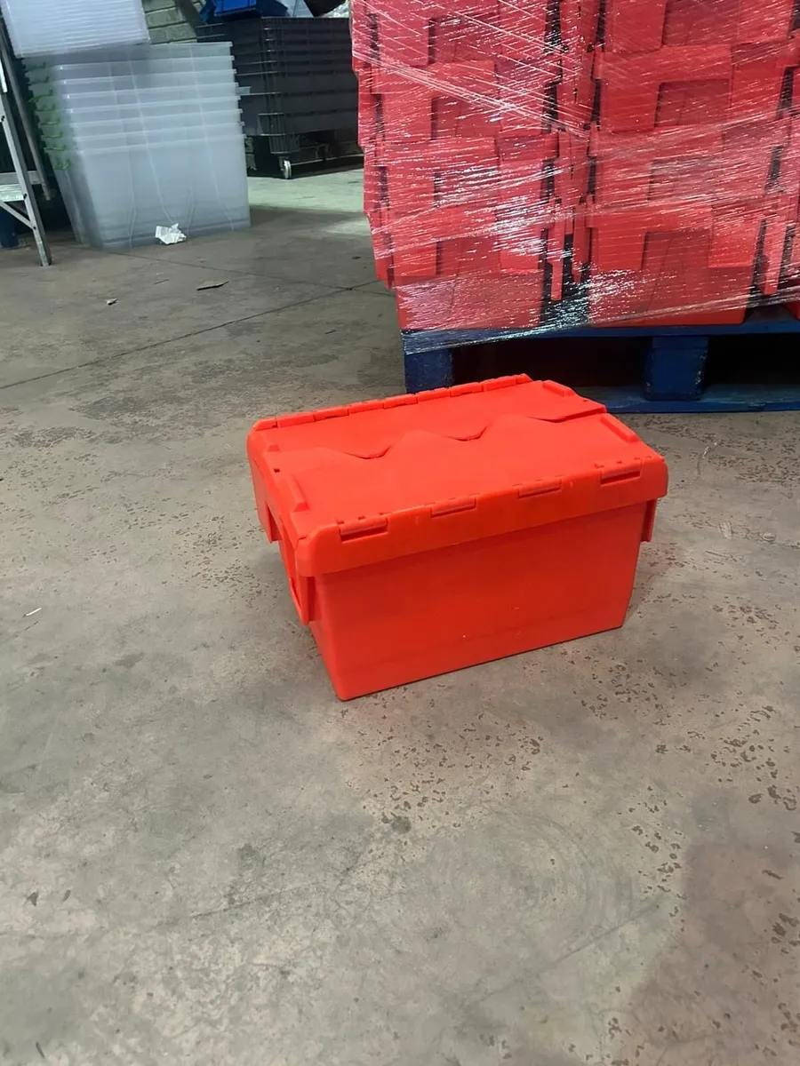 5x storage tote boxes - Image 3