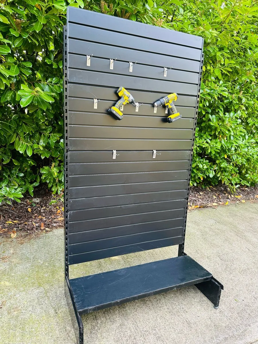 WORKSHOP TOOLS TIDY - HEAVY DUTY STEEL -60 HOOKS - Image 1