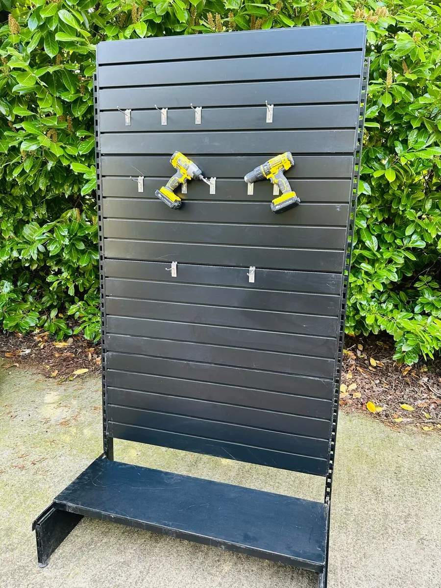 WORKSHOP TOOLS TIDY - HEAVY DUTY STEEL -60 HOOKS - Image 3