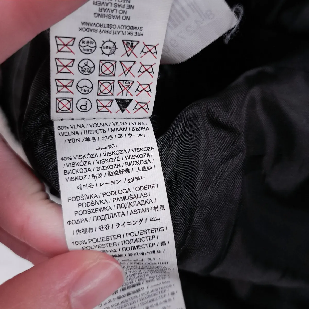 Mango Vintage Red Black Plaid Mini Skirt 12UK/40EU - Image 2