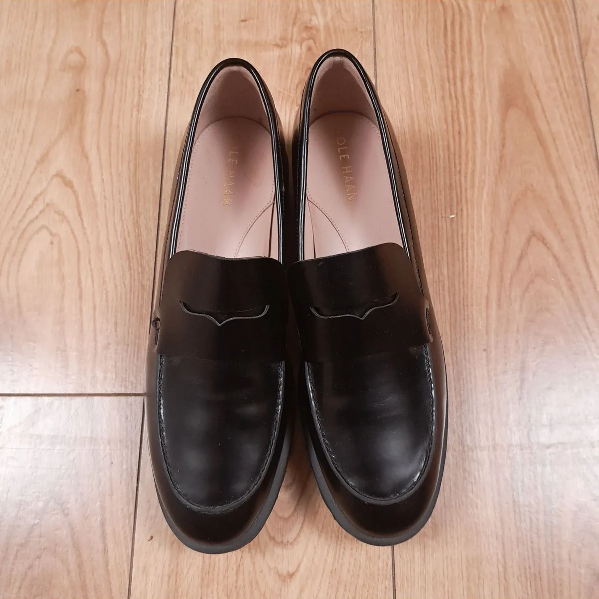 Cole Haan Black Gwendolyn Penny Loafers 7UK/40EU - Image 3