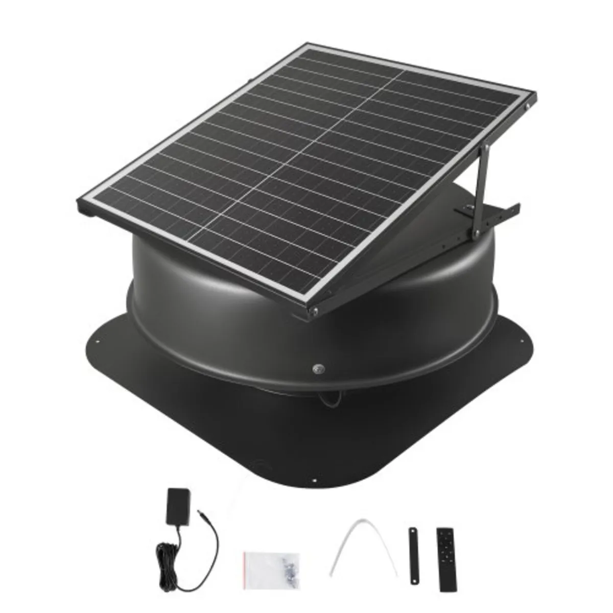 Roof Attic Exhaust Fan, 42W Smart Solar Roof Venti - Image 1