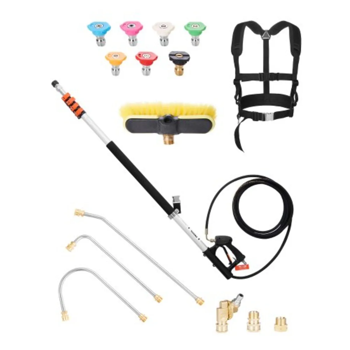 Telescoping Wand, 24 ft, 4000 psi, Telescopic Spra - Image 1