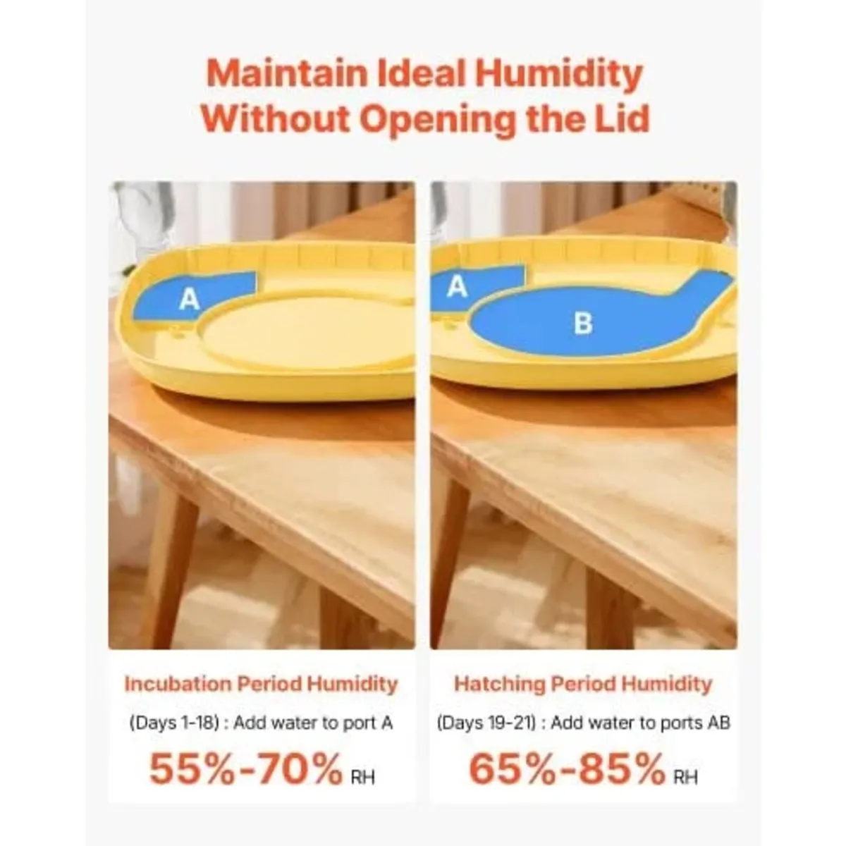 24 Egg Incubator, Automatic Egg Turner with LED Ca - Image 3