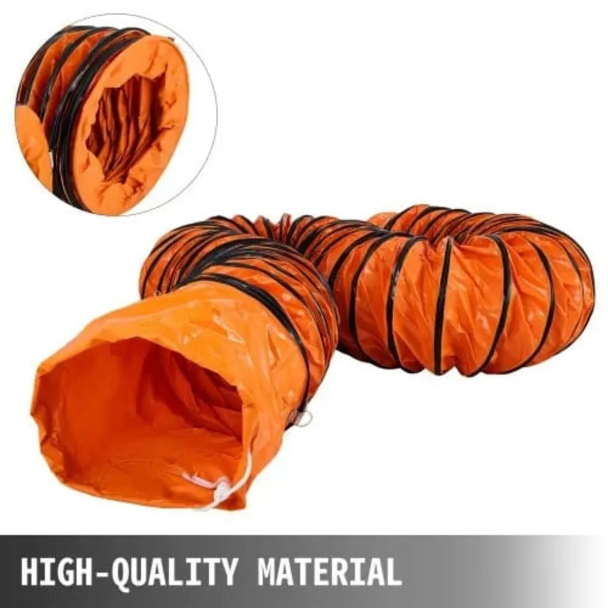 16 FT (5m) PVC Flexible Duct Hosing for 300 MM/12 - Image 3