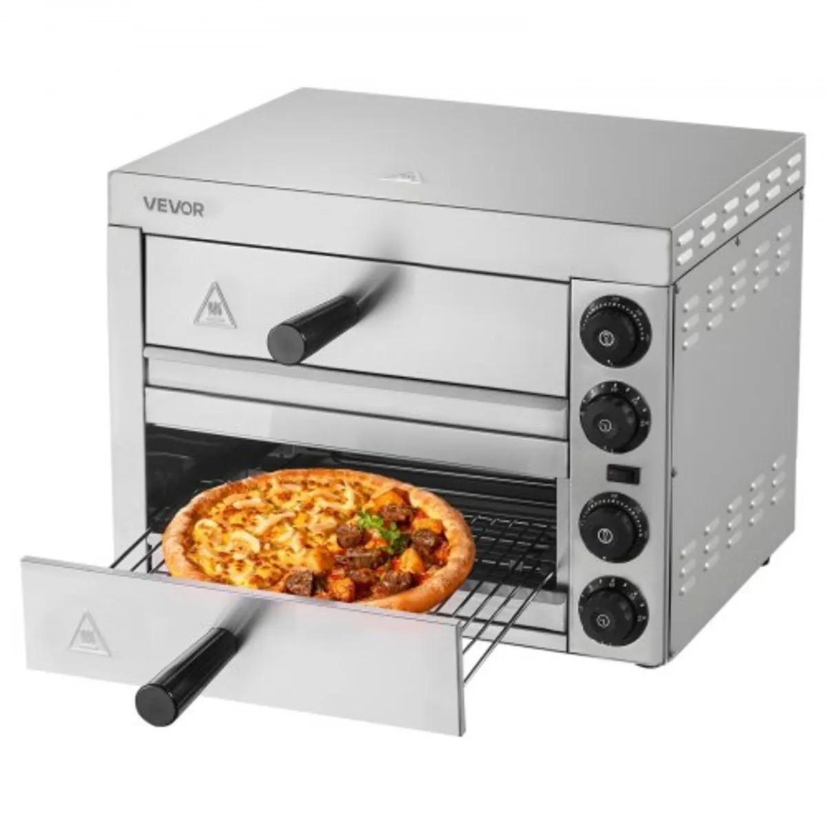 Electric Pizza Oven for Countertops, 12-inch, 1700 - Image 1