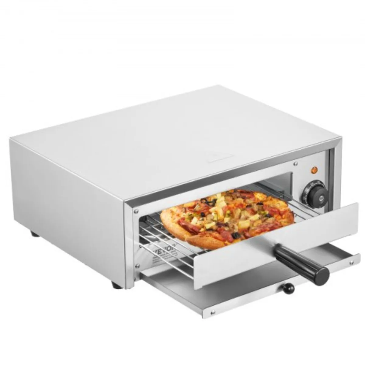 Countertop Electric Pizza Oven, 12-inch, 1500W, 0- - Image 1