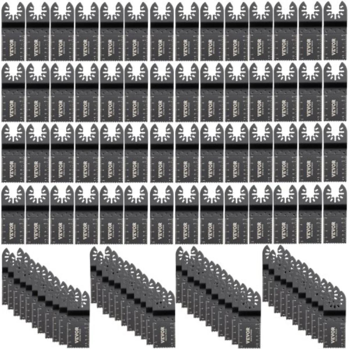 100PCS Oscillating Saw Blades, Quick Release Multi - Image 1