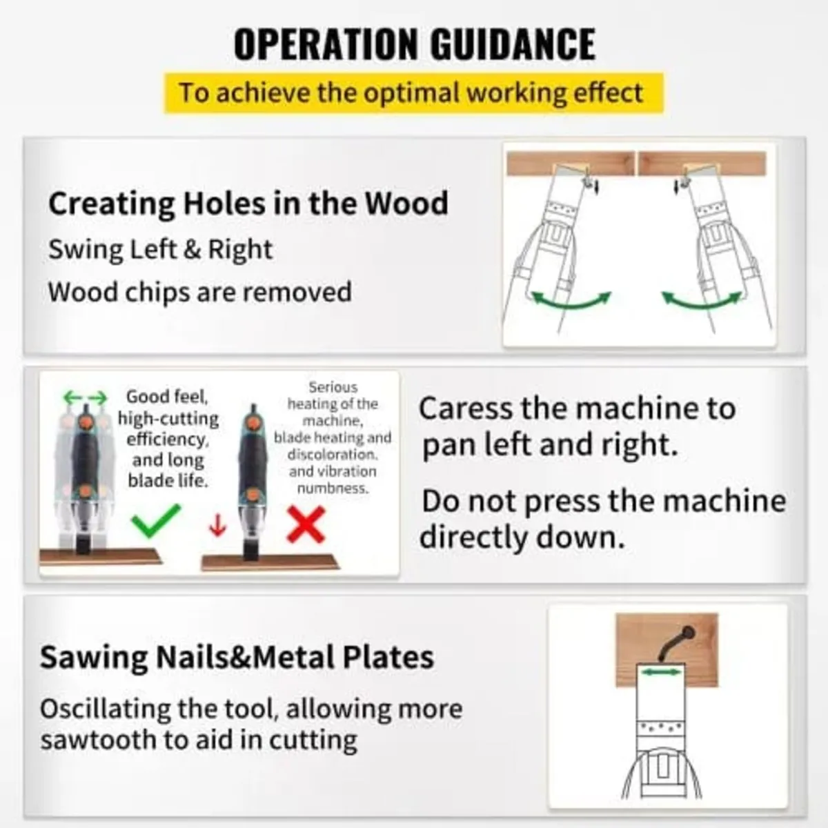 100PCS Oscillating Saw Blades, Quick Release Multi - Image 3