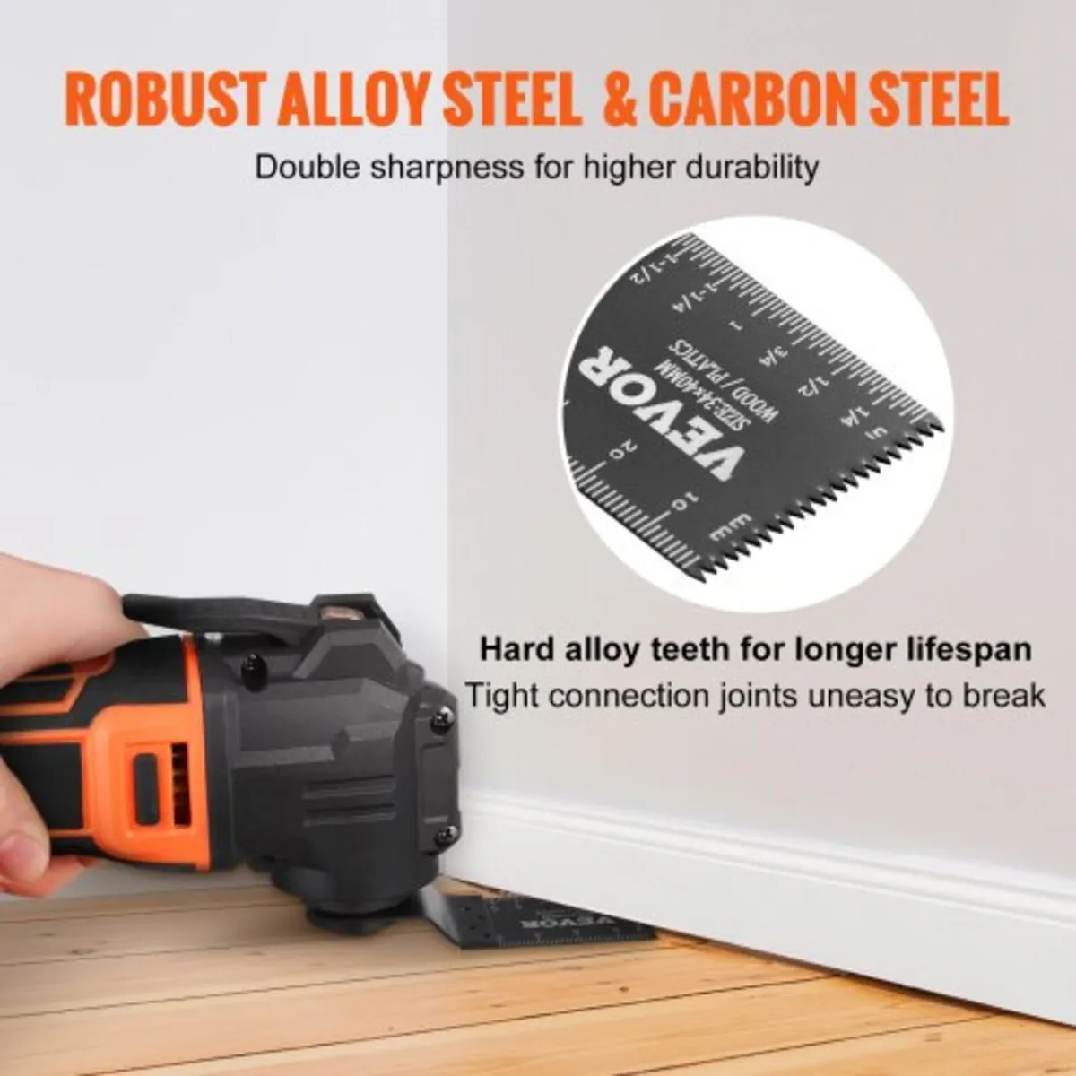 50PCS Oscillating Saw Blades, Universal Quick Rele - Image 3