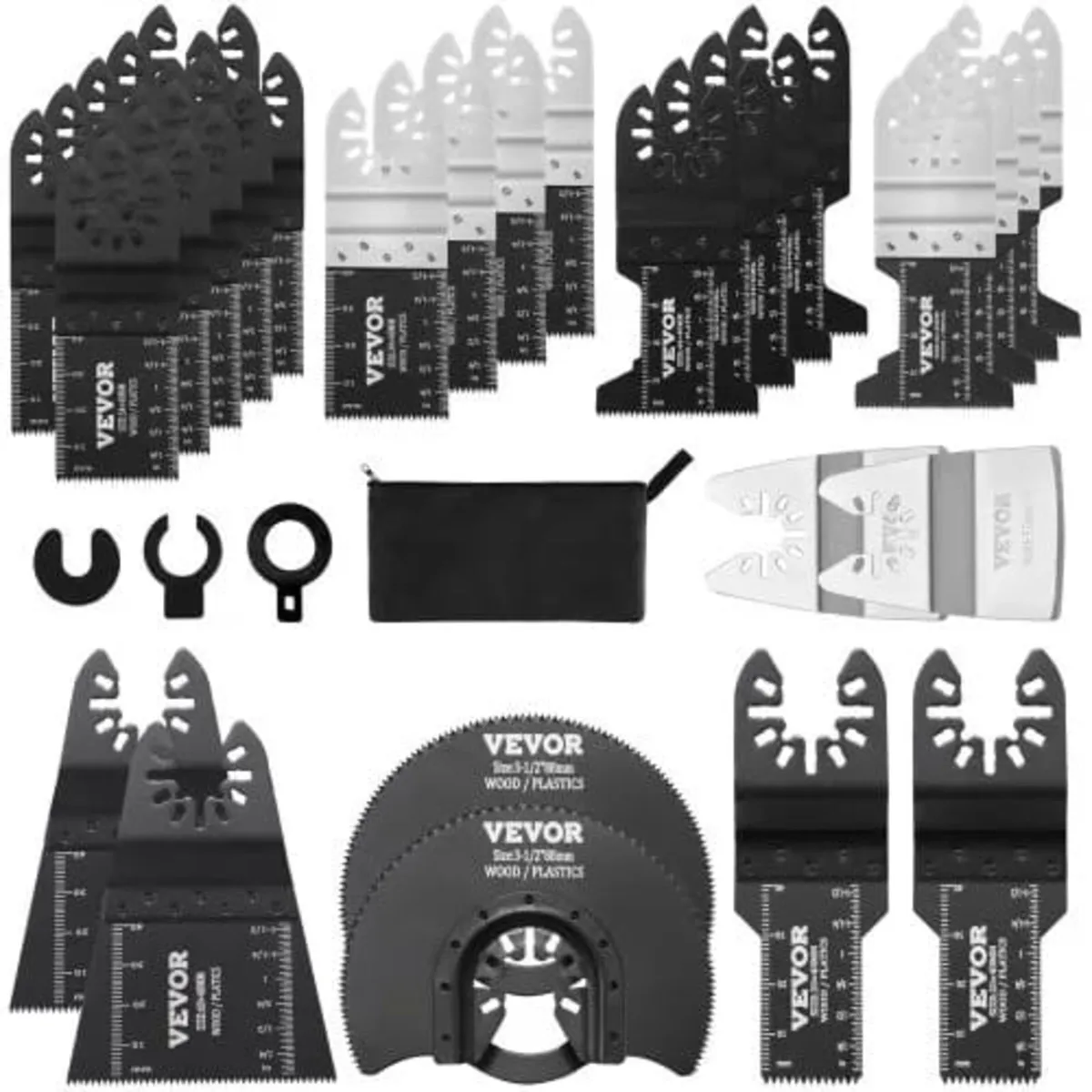 30PCS Multi Tool Blades Kits 8 Types Fit Dewalt Bo - Image 1