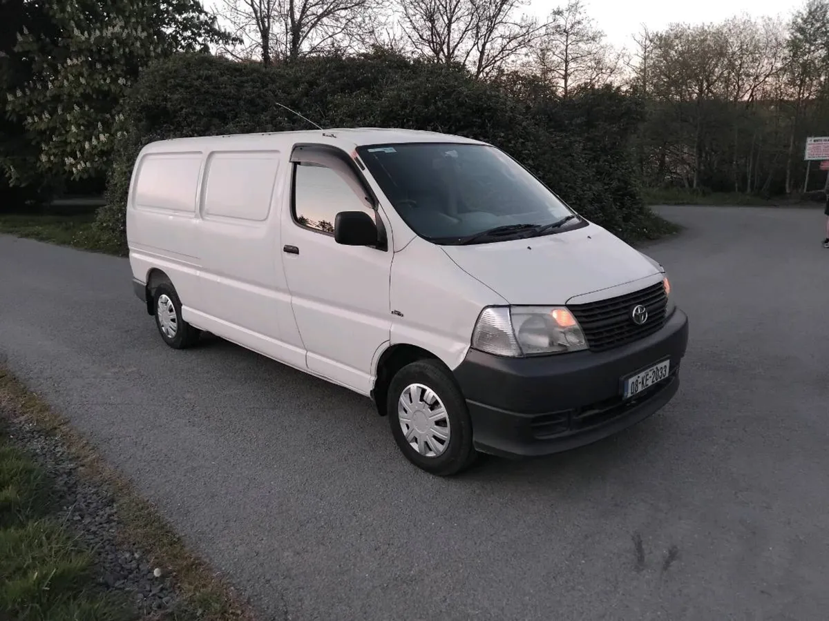 2008 Toyota hiace van for sale test 10/26 - Image 2