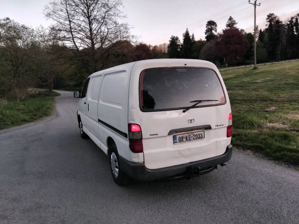 2008 Toyota hiace van for sale test 10/26 - Image 3