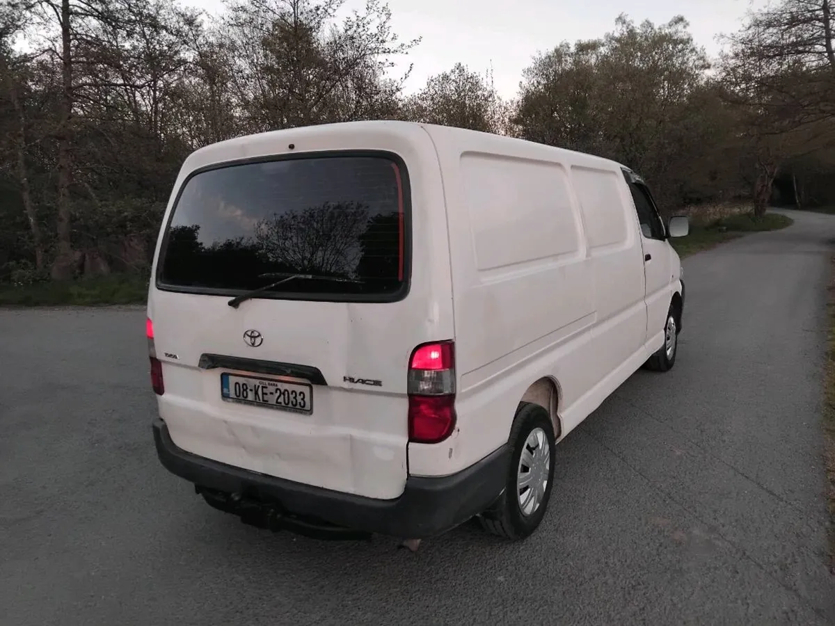 2008 Toyota hiace van for sale test 10/26 - Image 4