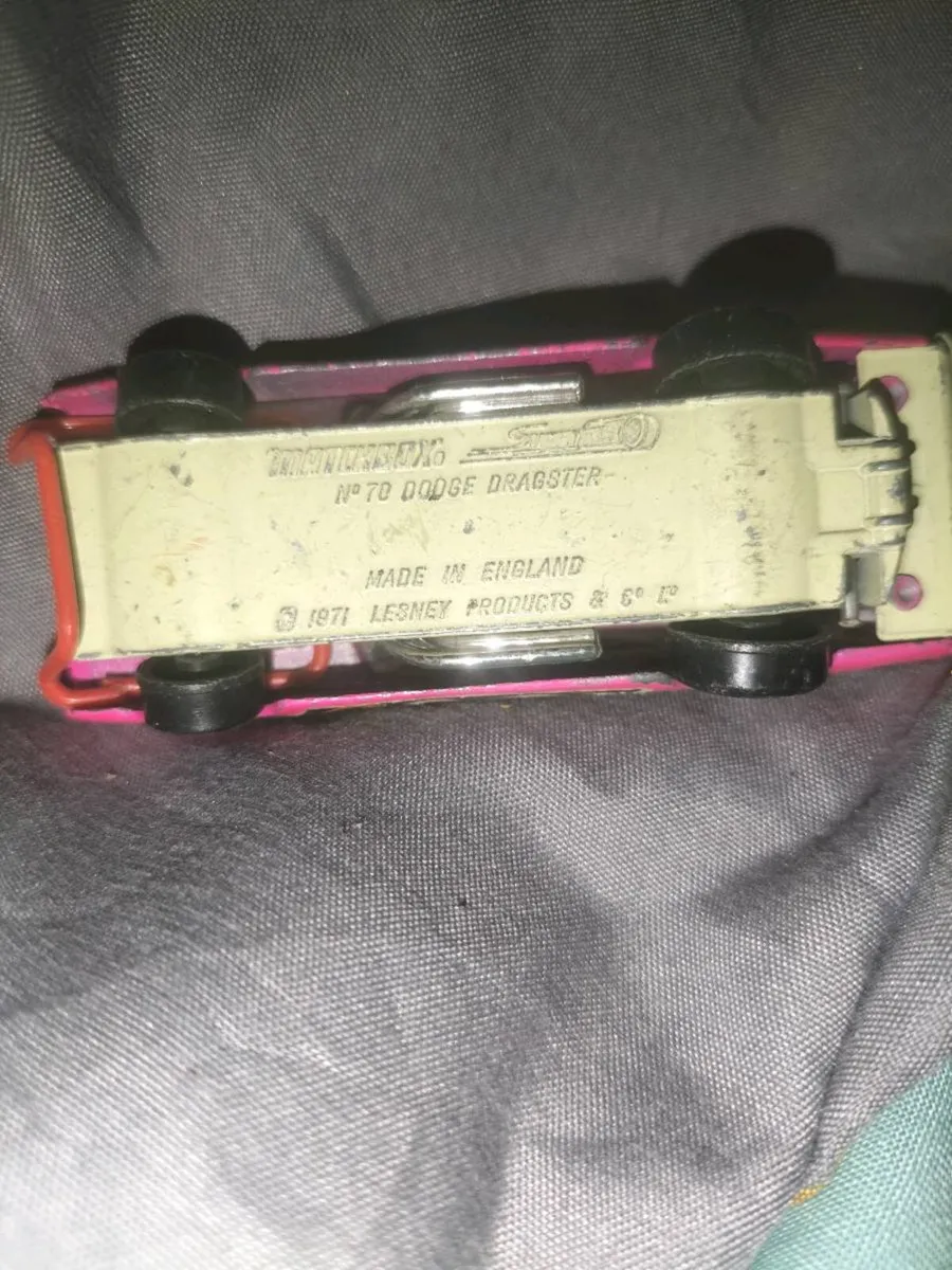 VINTAGE MATCHBOX SERIES NO.70 DODGE 1971 DRAGSTER - Image 2
