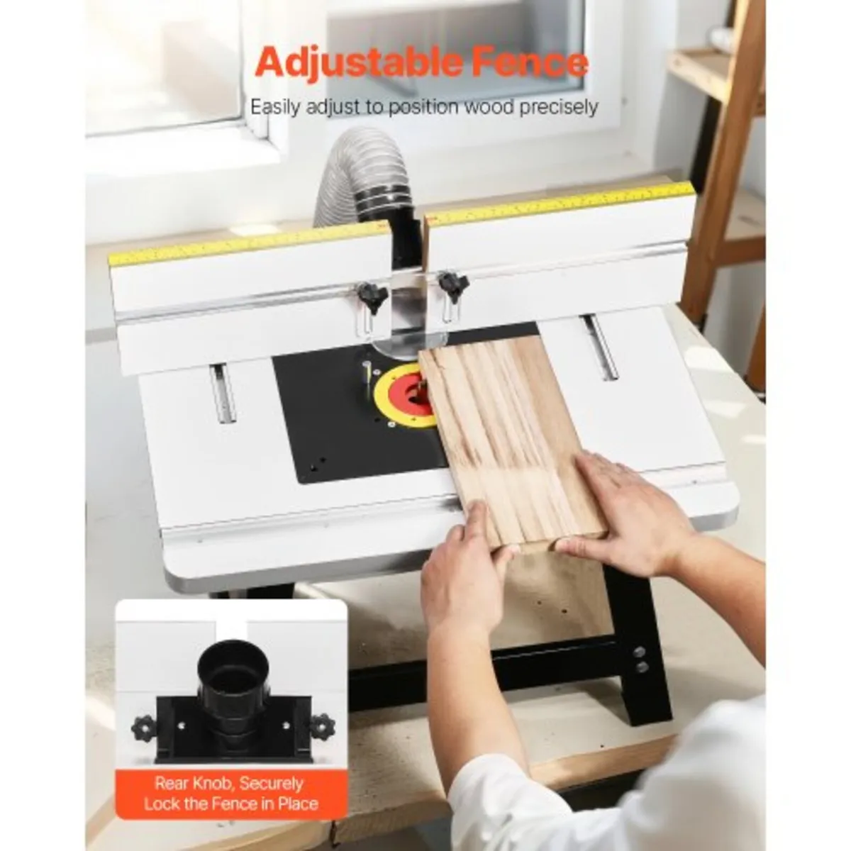 Benchtop Router Table, 610 x 400 mm / 24 in x 15.7 - Image 2