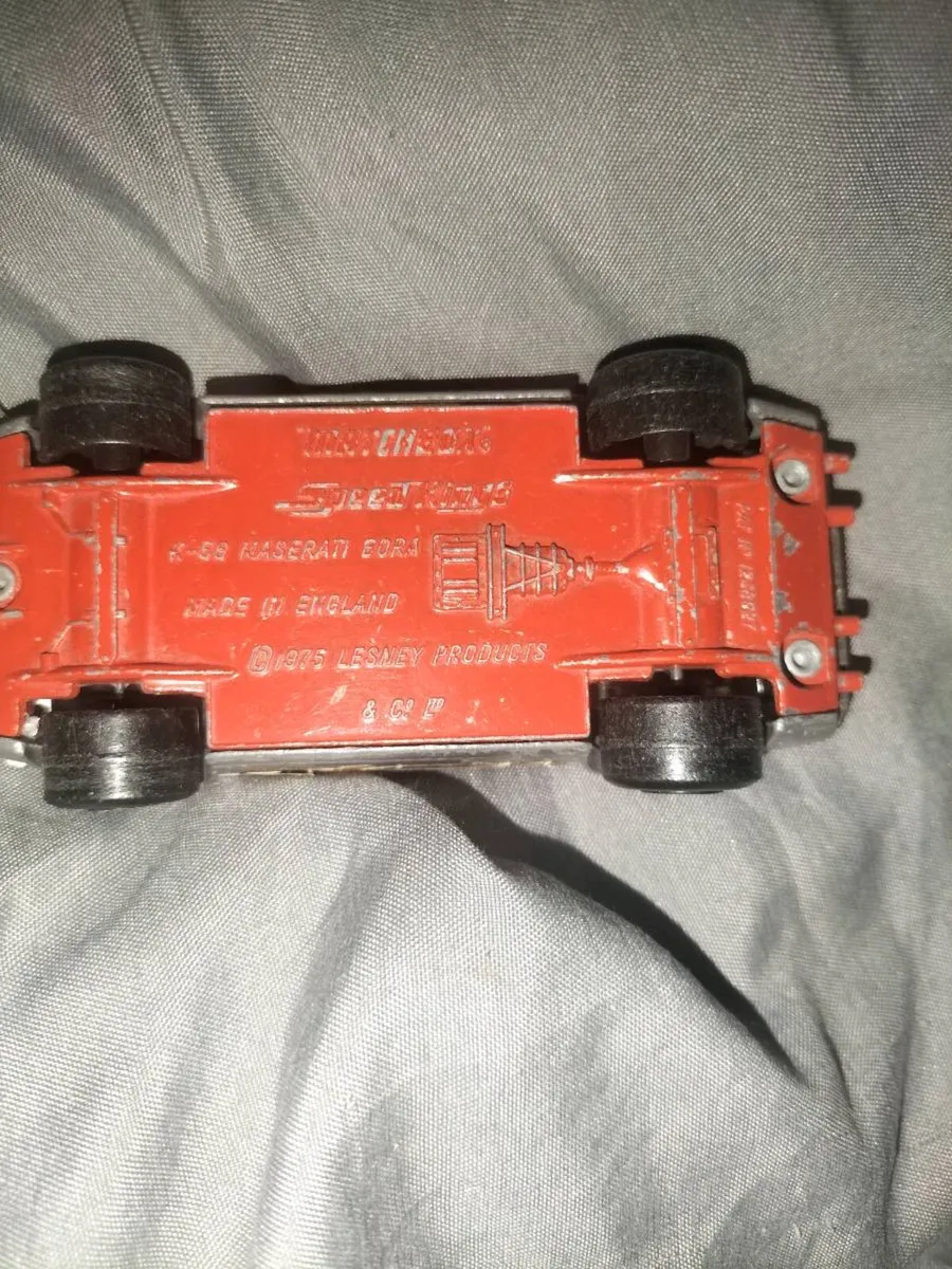 VINTAGE MATCHBOX SPEED KINGS K-56 MASERATI - Image 3