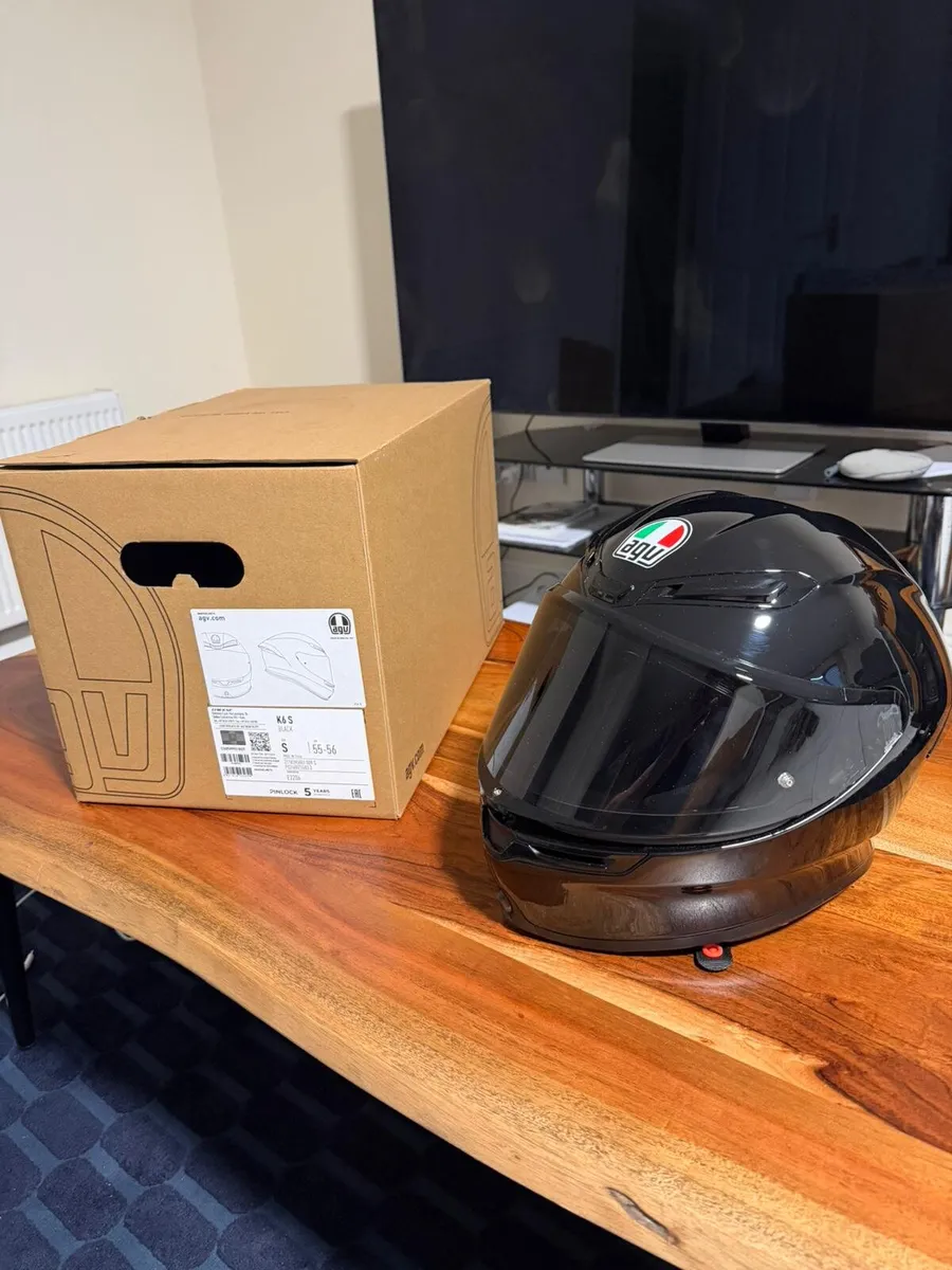 AGV K6 S Helmet & Cardo packtalk edge New - Image 2