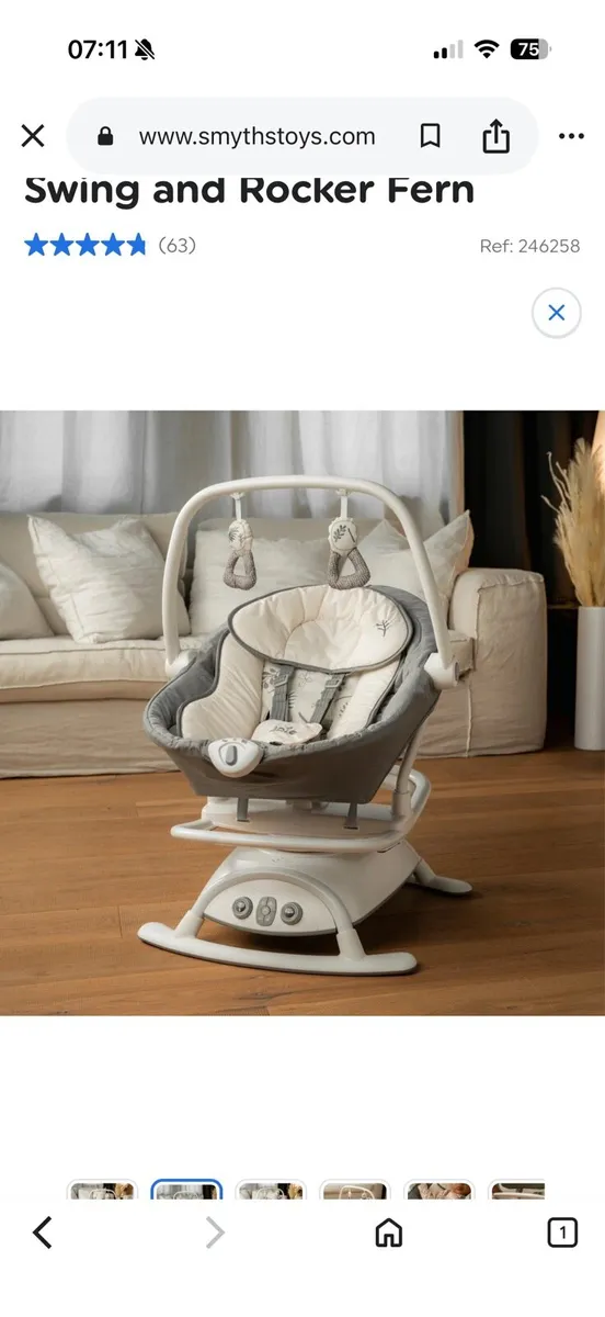 Baby Rocker and Swing - Image 2