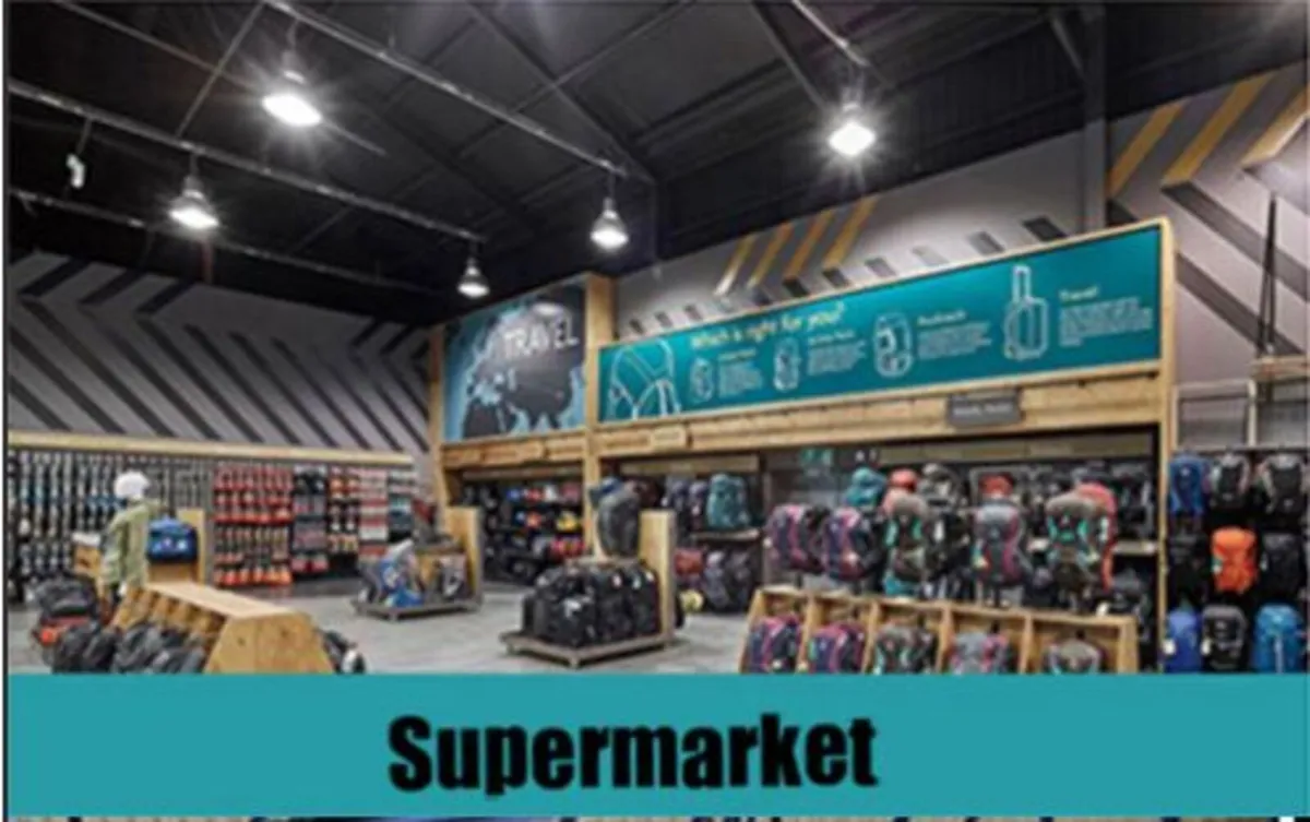 led  garage, shed, factory  lighting - Image 3