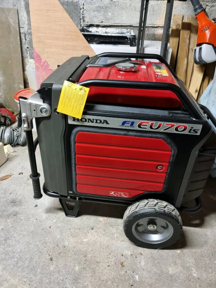 Honda EU70is super silent 7kva generator - Image 1