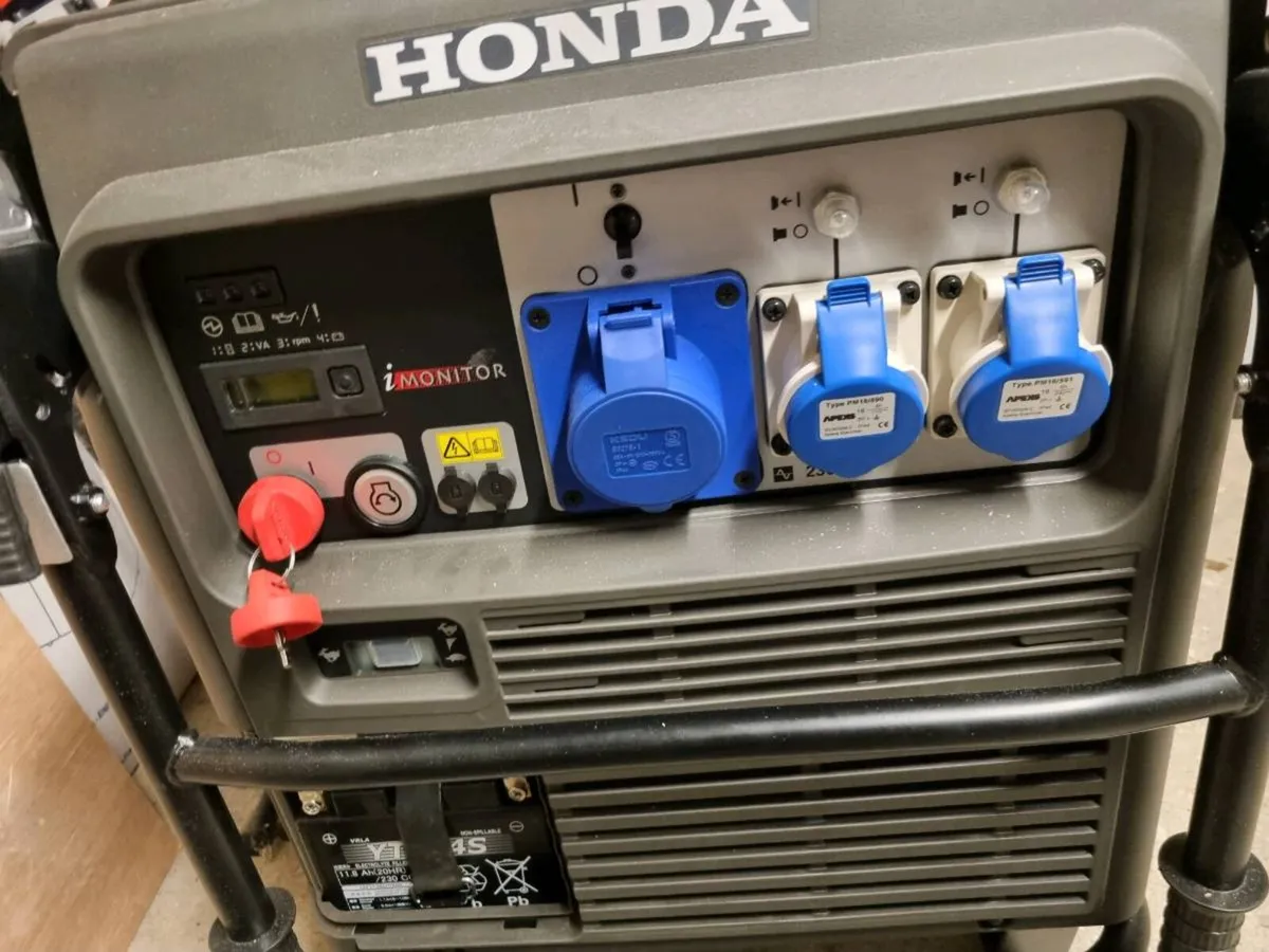 Honda EU70is super silent 7kva generator - Image 3