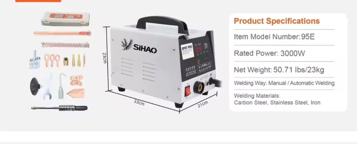 New Stud Welder Dent Repair Kit 3KW - Image 2