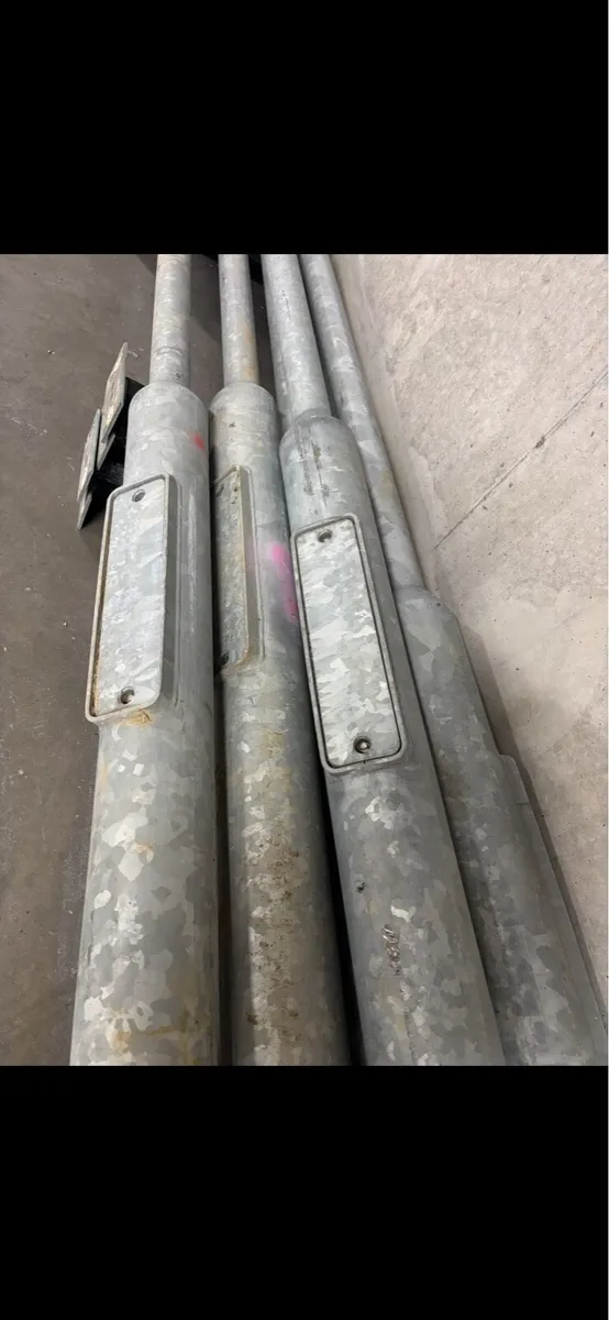 Street Light poles with LED lights - Image 1