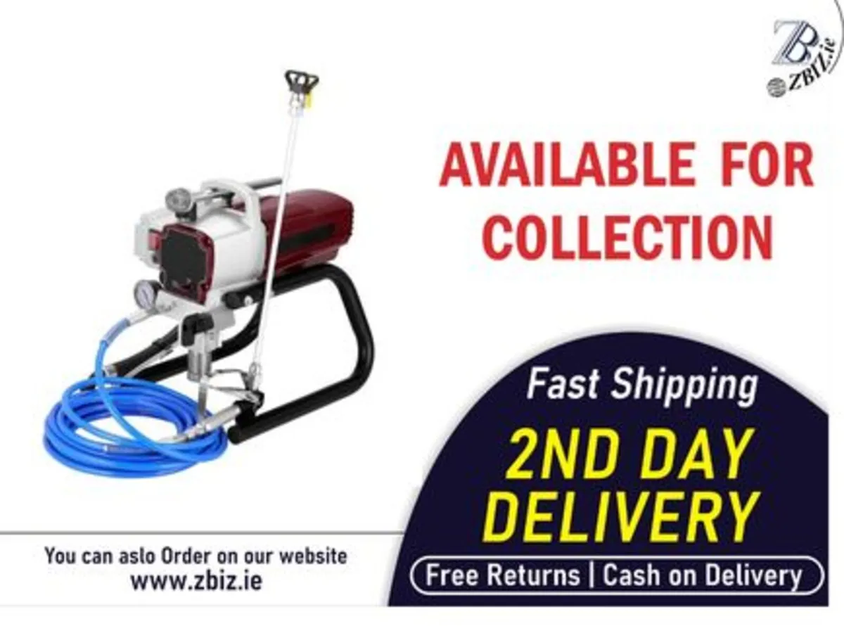 High Pressure Paint Sprayer Airless Machine Kit - Image 1