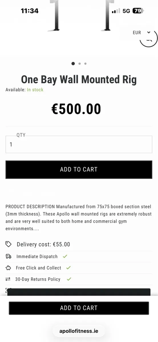 HEAVY GAUGE STEEL GYM SET, RACK ALONE NEW IS 500 E - Image 2