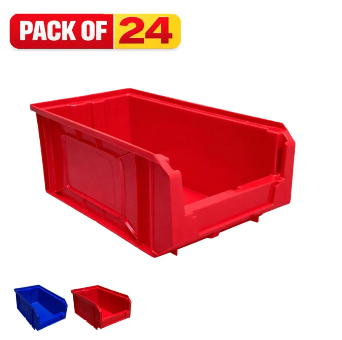 24x storage lin bins - Image 1