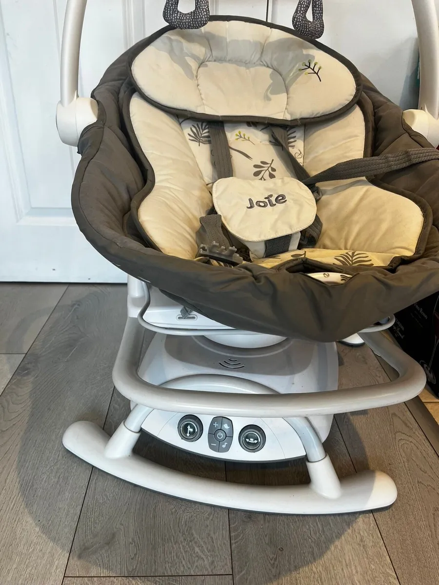 Joie Emeri 2-in-1 Baby Swing and Rocker Fern - Image 2