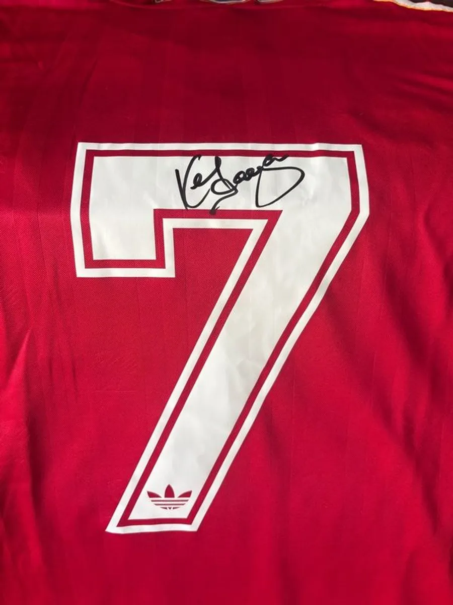 Kenny Dalglish signed Liverpool jersey - Image 2