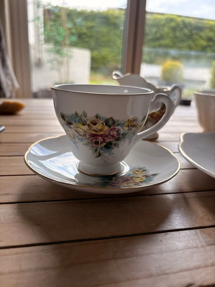 Royal Stuart fine bone china tea set - Image 3