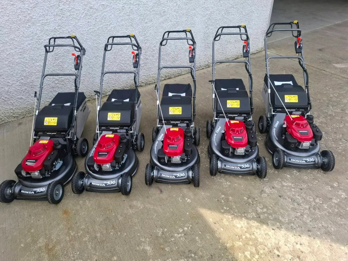 New Honda pro HRH 536 lawnmower - Image 1