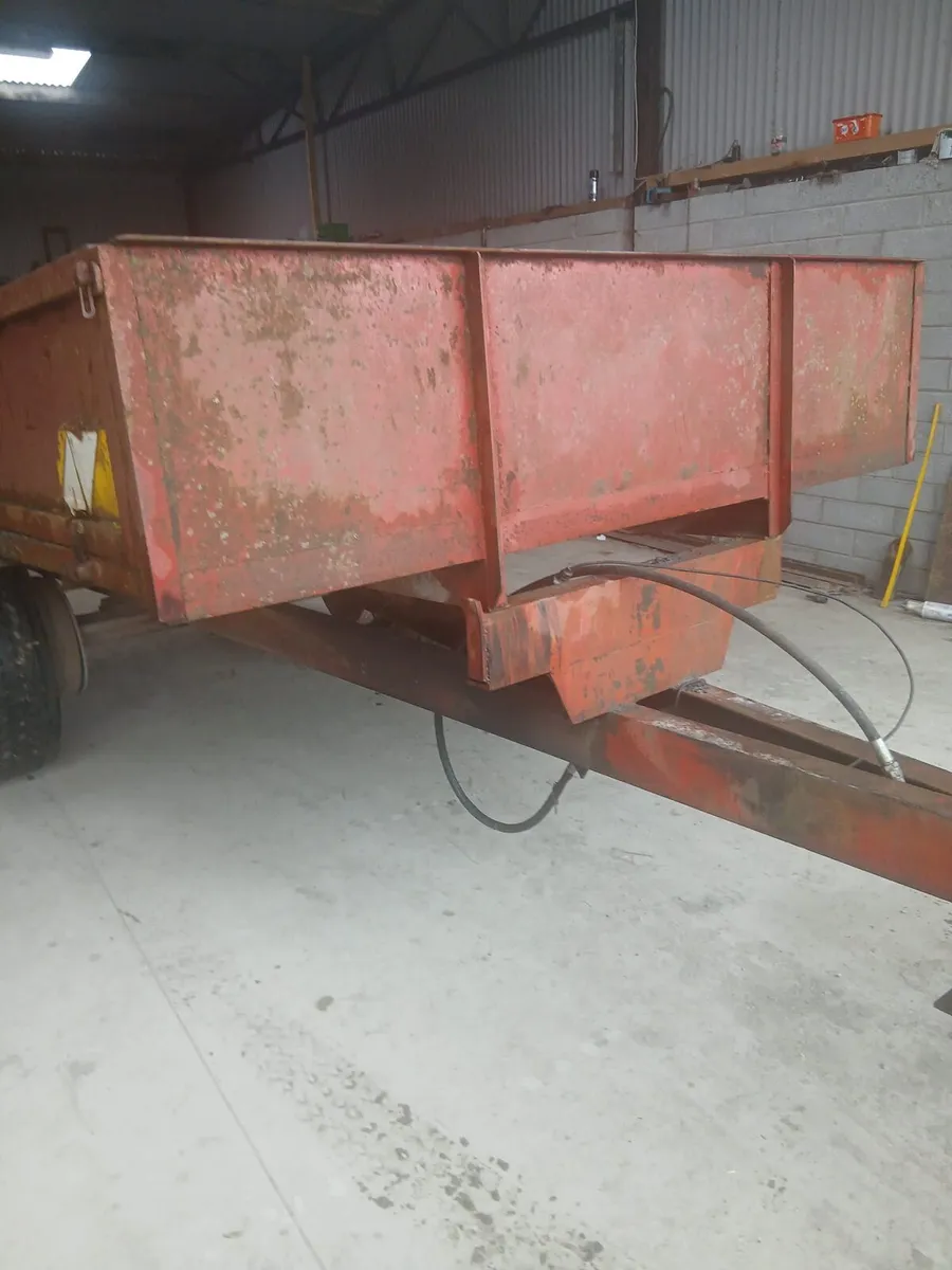12x7 tractor tipping trailer.   Ex Kildare Co Co. - Image 3