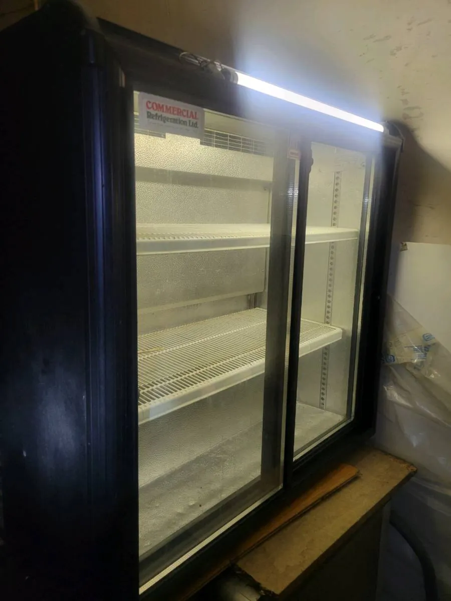 Fridge Undercounter Sliding Doors Norcool - Image 1