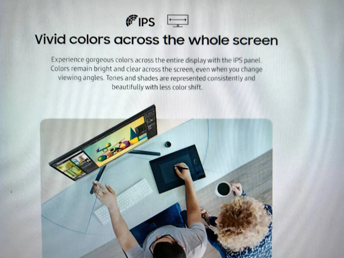 Samsung S33 24.5" Monitor 100HZ,HDMI,USB Brand New - Image 3