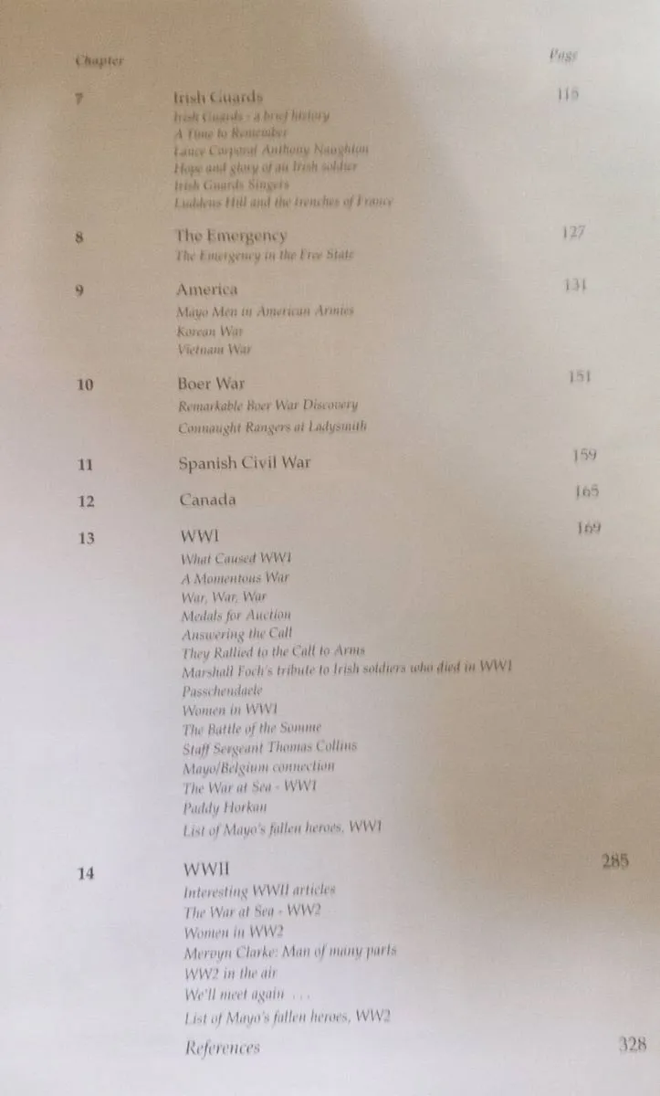 Mayo War Heroes Book - Image 2