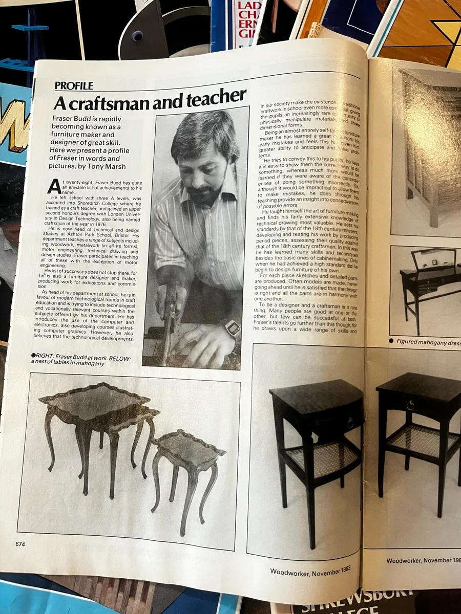 Vintage woodworker magazines - Image 2