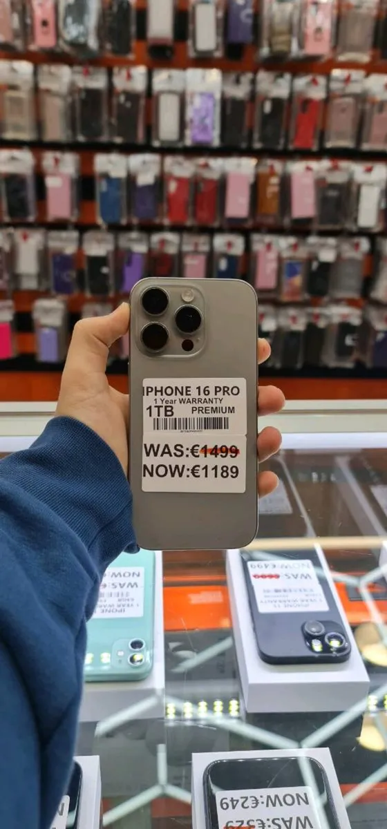 IPhone 16 Pro 1TB PREMIUM Silver unlocked