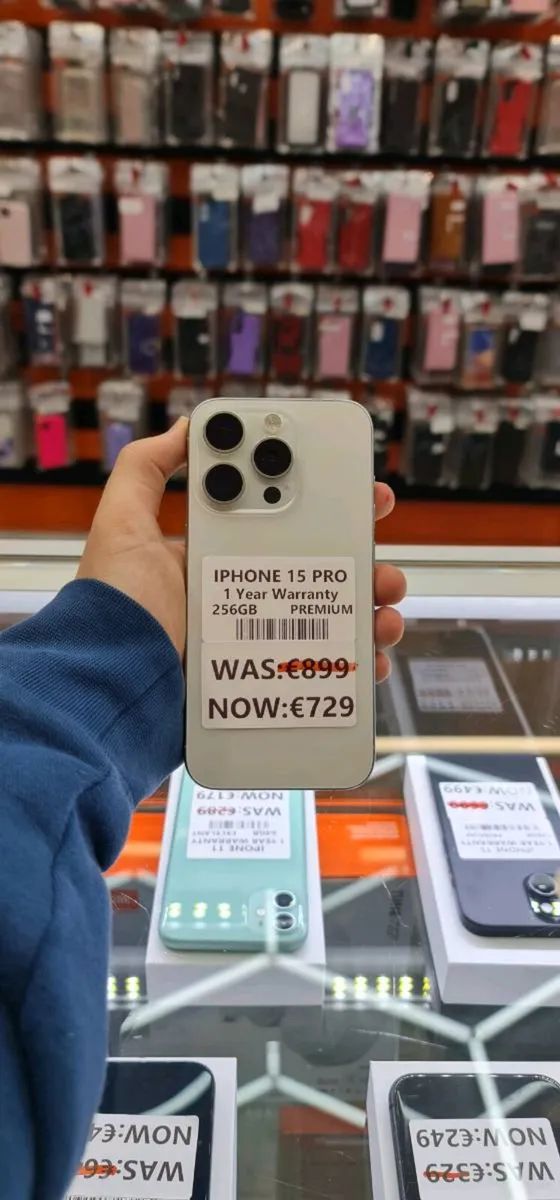 IPhone 15 Pro 256GB PREMIUM White unlocked
